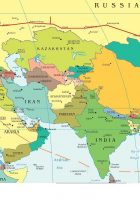 political map of russia and europe