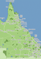 queensland map towns