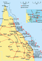 show map queensland