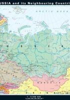 political map of russia