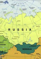 russia and the republics political map