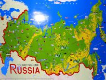 russian world map