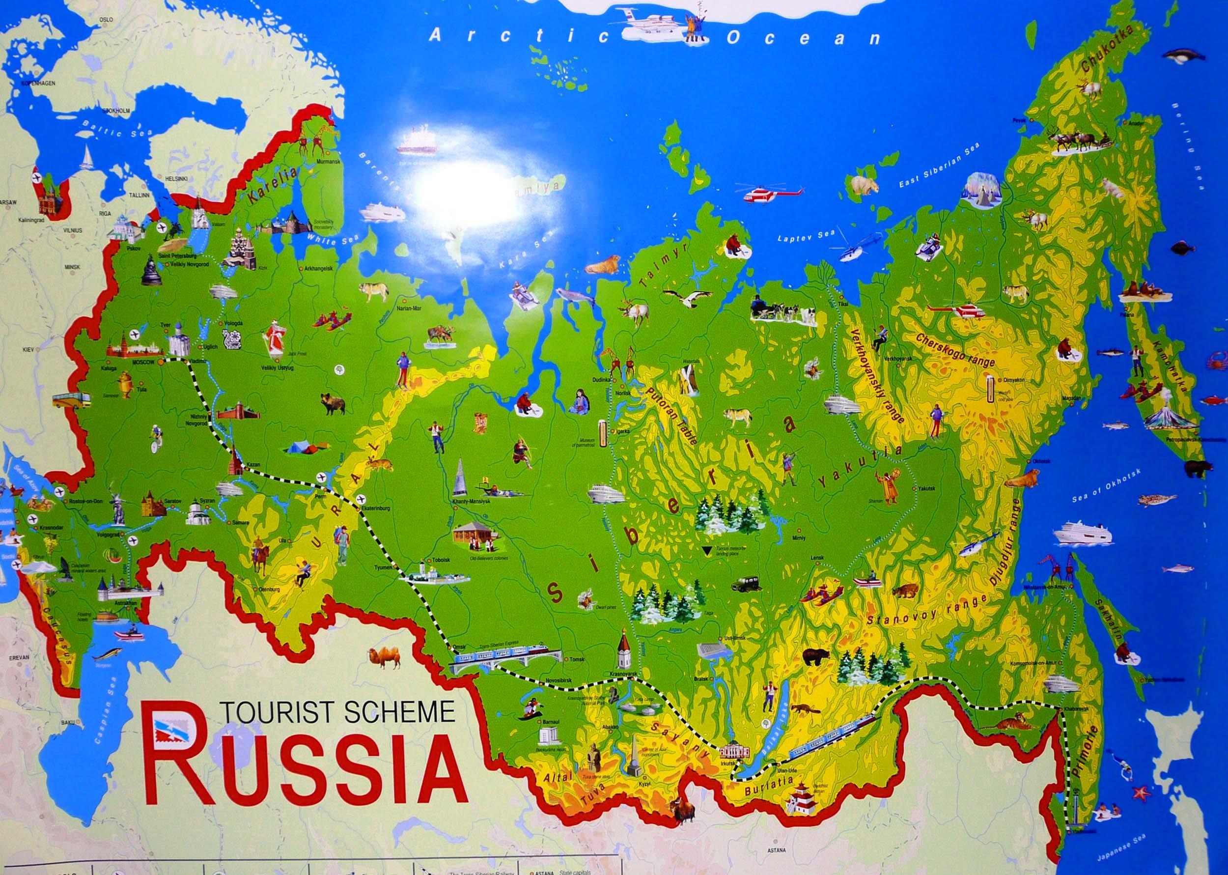 Russia Tourist Map.jpg Russia Tourist Map.jpg