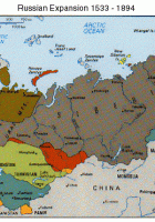 mapa da russia