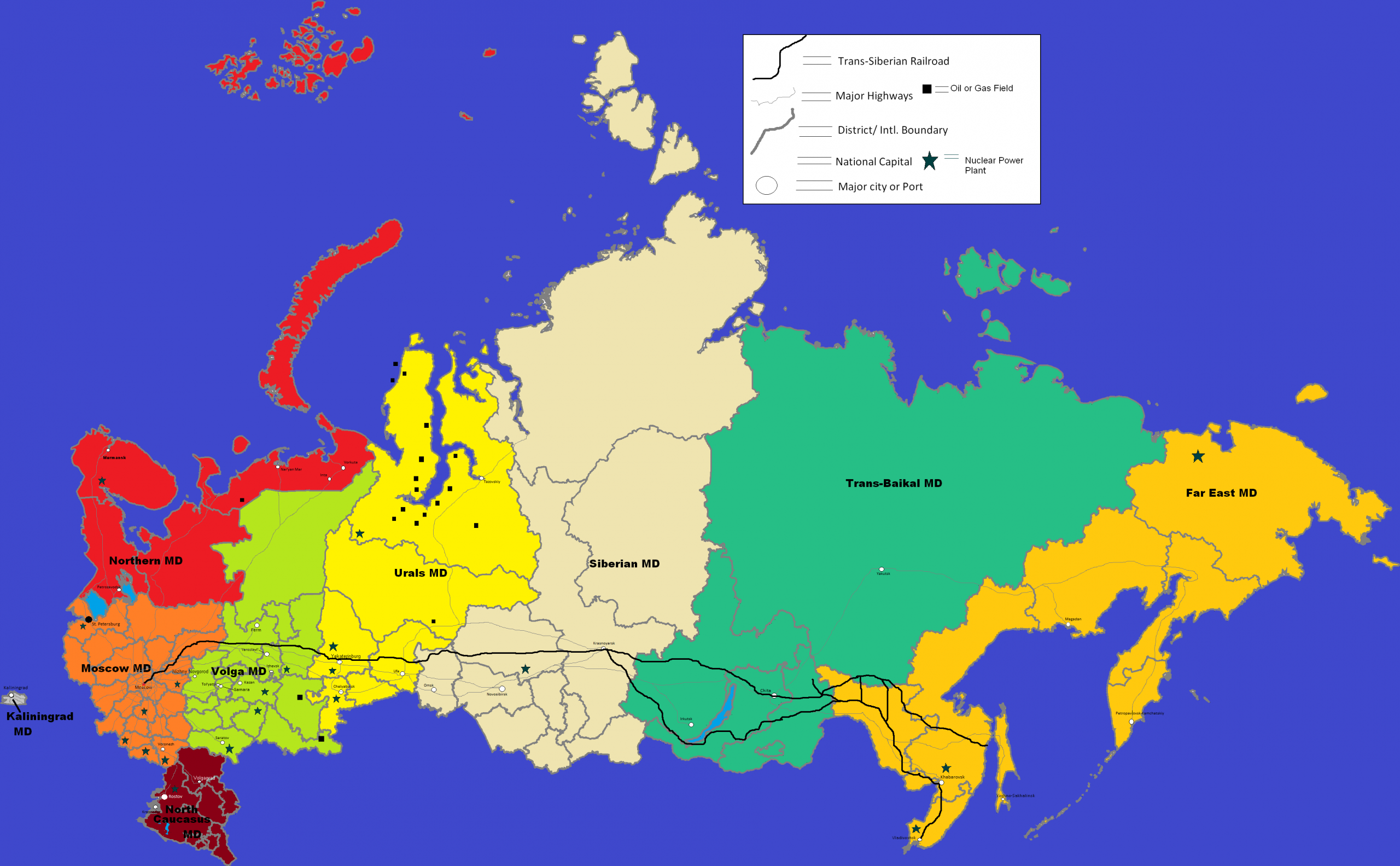 Часть россии на английском