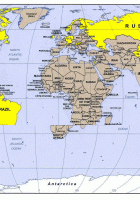 new zealand world map