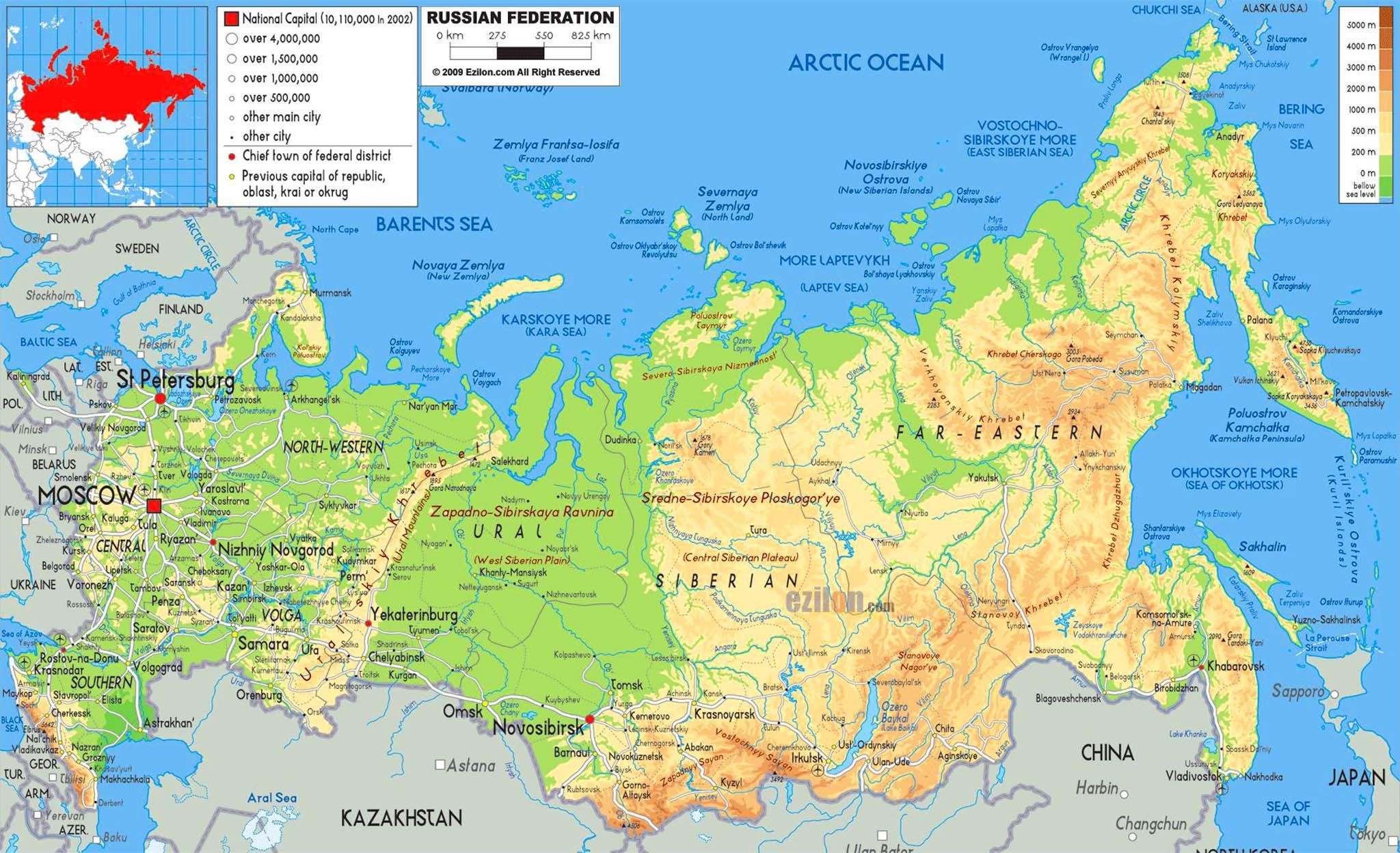 Russian physical map showing important cities.jpg Russian physical map showing important cities.jpg