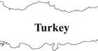turkey outline maps