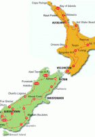 detailed map of new zealand