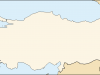 blank turkey maps