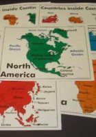 continents and oceans flashcards