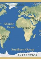 continents oceans