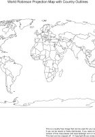 blank world map printable