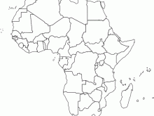 africa outline