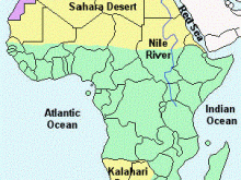 Africa map