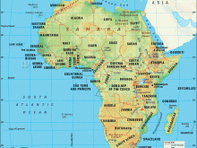 africa map