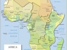 africa political map