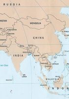 countries the continent of asia