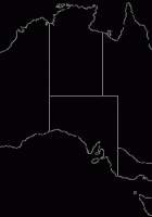 outline maps of australia