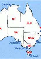 show map queensland