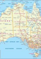 australia map