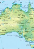 australia map