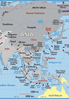 countries the continent of asia