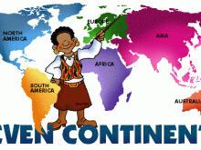continents illustration