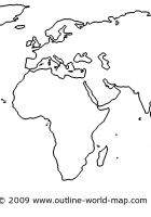blank world map printable