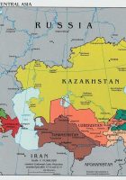 russia and the republics political map