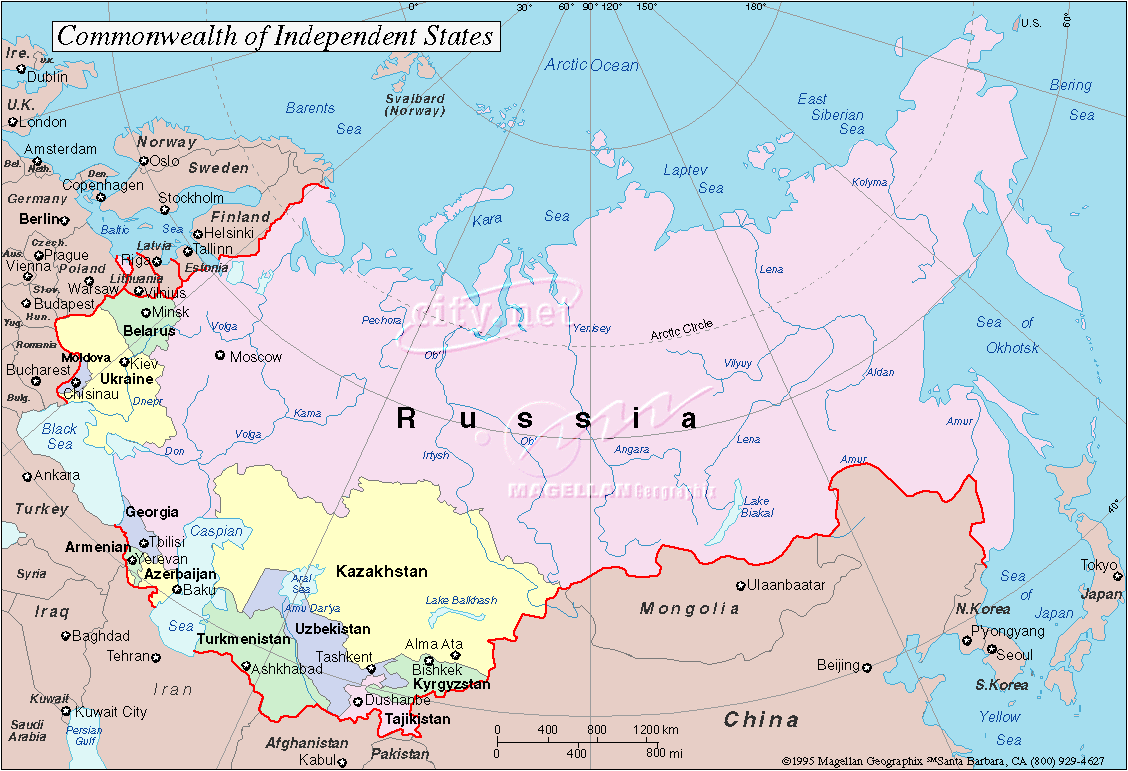 Южная граница россии со странами. Политическая карта СНГ. Карта России и СНГ С границами. Карта СНГ со столицами. Карта СНГ С границами государств.