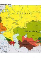 russia and the republics political map