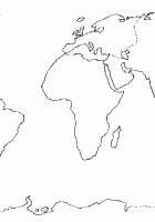 continents of the world printable