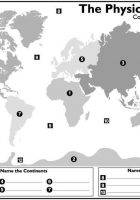 memorize continents and oceans