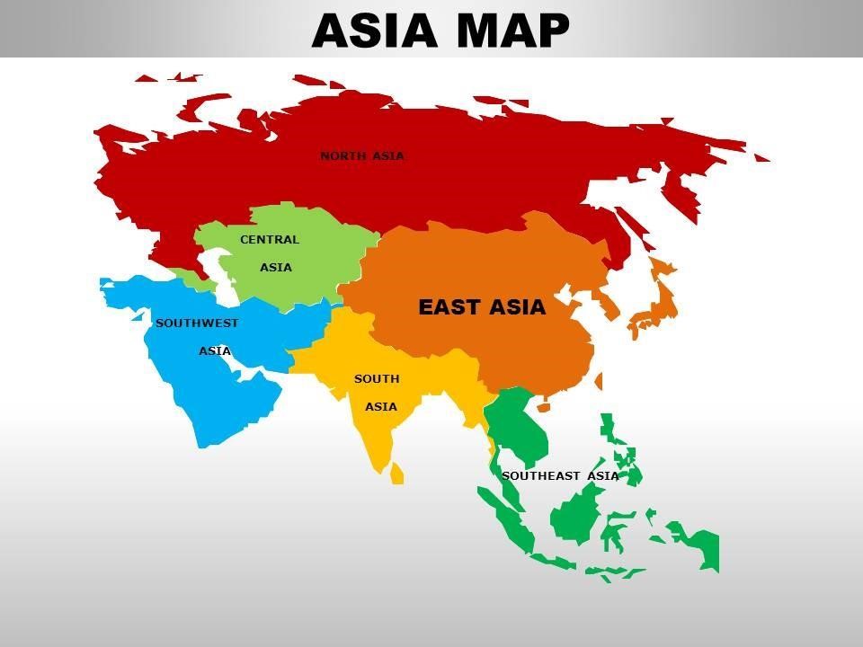 Asia asia cos. Азия материк. Материк Азия на карте. Азия Континент на карте со странами.