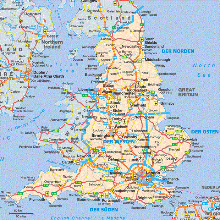 Large cities britain