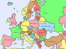 europe map hd with countries