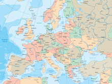 europe political map
