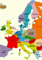 countries the continent of europe