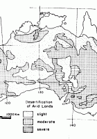 continent has largest percentage desert land