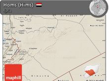 map of homs