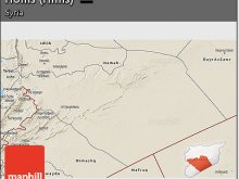 map of homs