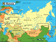 map russia