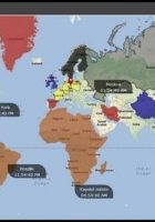 google world maps with countries