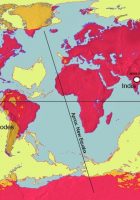antipodal location of continents and oceans