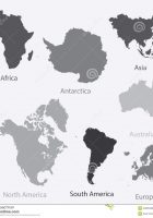 continents illustration
