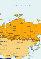 russia political map