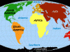 continents oceans
