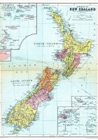 detailed map of new zealand