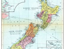detailed map of new zealand